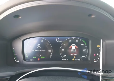 2025 Honda Civic Hybrid Sport Touring from USA, damaged, VIN JHMFL4H98SX004155